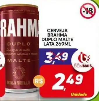 Supermercado Bem Barato Cerveja brahma duplo malte oferta