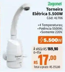 Deltasul Torneira Elétrica oferta