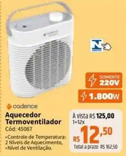 Deltasul Aquecedor Termoventilador oferta