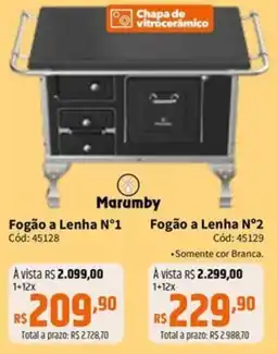 Deltasul Marumby Fogão a Lenha N°1 oferta