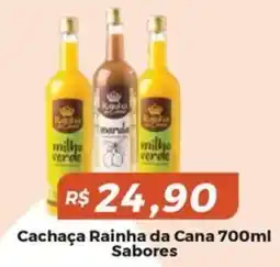 Mart Minas Cachaça Rainha da Cana Sabores oferta