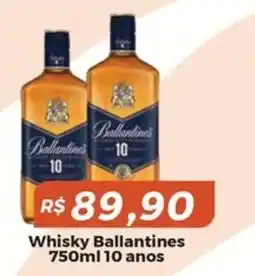 Mart Minas Whisky ballantines 10 anos oferta
