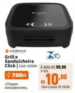 Deltasul Grill e Sanduicheira Click oferta