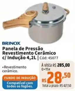 Deltasul Panela de Pressão Revestimento Cerâmico c/ Indução oferta