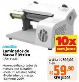 Deltasul Laminador de Massa Elétrico oferta