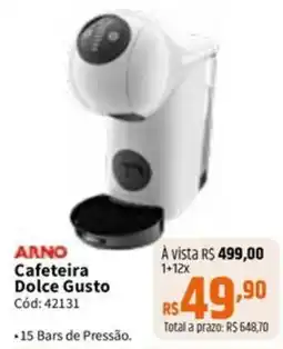 Deltasul Arno Cafeteira Dolce Gusto oferta