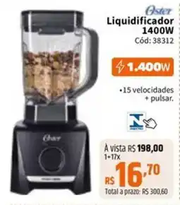 Deltasul Liquidificador oster 1400W oferta