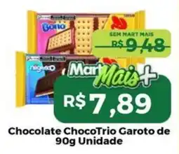 Mart Minas Chocolate ChocoTrio Garoto oferta