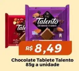 Mart Minas Chocolate Tablete Talento oferta
