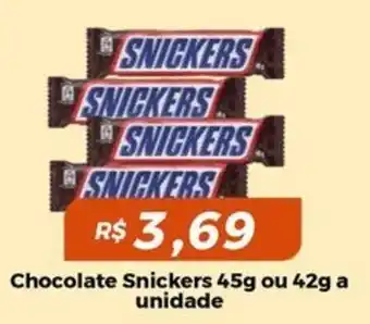 Mart Minas Chocolate snickers oferta