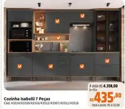 Deltasul Cozinha Isabelli 7 Peças oferta
