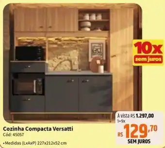 Deltasul Cozinha Compacta Versatti oferta