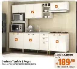 Deltasul Cozinha tunísia 5 peças oferta