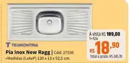 Deltasul TTRAMONTINA Pia inox new ragg oferta