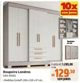 Deltasul Roupeiro Londres oferta