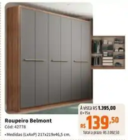 Deltasul Roupeiro Belmont oferta