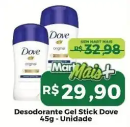 Mart Minas Desodorante Gel Stick Dove oferta
