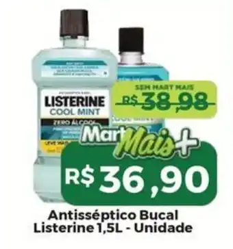 Mart Minas Antisséptico Bucal Listerine oferta