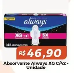 Mart Minas Absorvente always xg oferta