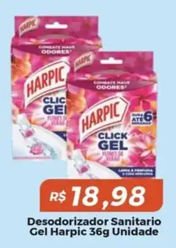 Mart Minas Desodorizador Sanitario Gel Harpic oferta