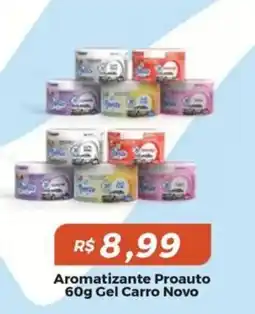 Mart Minas Aromatizante Proauto Gel Carro Novo oferta