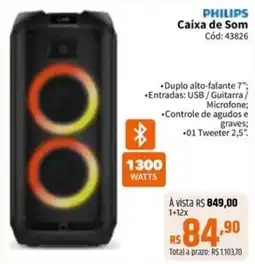 Deltasul PHILIPS Caixa de Som oferta