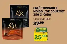 Cooper Café torrado e moído l'or gourmet oferta