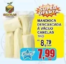 Supermercado Estrela Azul mandioca descascada à vácuo oferta