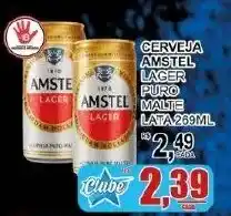 Supermercado Estrela Azul Cerveja amstel lager puro malte oferta