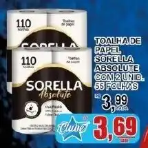 Supermercado Estrela Azul Toalha de papel sorella absolute oferta