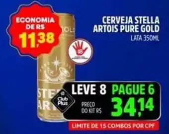 Supermercado Cubatao Cerveja stella artois pure gold oferta