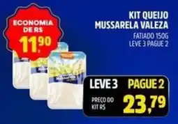 Supermercado Cubatao Kit queijo mussarela valeza oferta