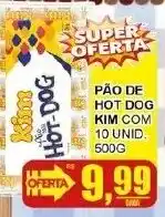 Supermercado Estrela Azul Pão de hot dog kim oferta