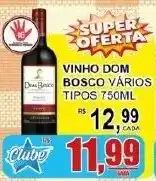 Supermercado Estrela Azul Vinho dom bosco vários tipos oferta