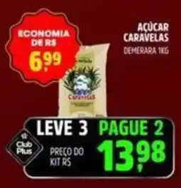 Supermercado Cubatao açúcar caravelas demerara 1kg oferta