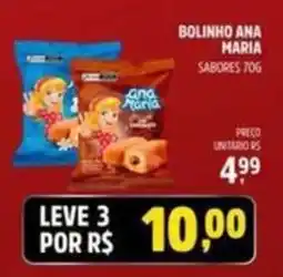 Supermercado Cubatao Bolinho ana maria sabores oferta