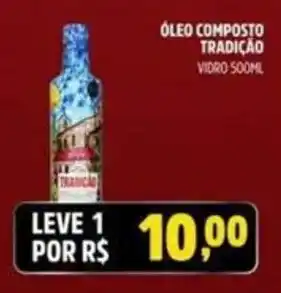 Supermercado Cubatao Óleo composto tradição vidro oferta