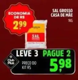 Supermercado Cubatao sal grosso casa de mãe oferta