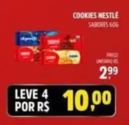 Supermercado Cubatao Cookies nestlé sabores oferta