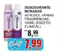 Supermercado Estrela Azul Desodorante monange aerosol várias fragrâncias oferta