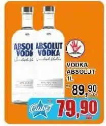 Supermercado Estrela Azul Vodka absolut oferta