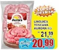 Supermercado Estrela Azul Linguiça toscana aurora oferta