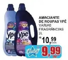 Supermercado Estrela Azul Amaciante de roupas ypé varias fragrâncias oferta