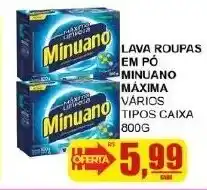 Supermercado Estrela Azul Lava roupas em pó minuano vários tipos oferta