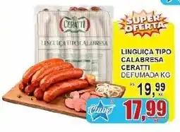 Supermercado Estrela Azul Linguiça tipo calabresa ceratti oferta