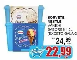 Supermercado Estrela Azul Sorvete nestlé vários sabores oferta