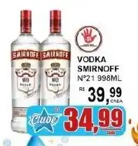 Supermercado Estrela Azul vodka smirnoff oferta