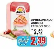 Supermercado Estrela Azul Apresuntado aurora fatiado oferta
