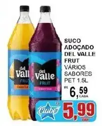 Supermercado Estrela Azul Suco adoçado del valle frut vários sabores oferta