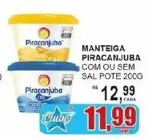 Supermercado Estrela Azul Manteiga piracanjuba com ou sem sal oferta